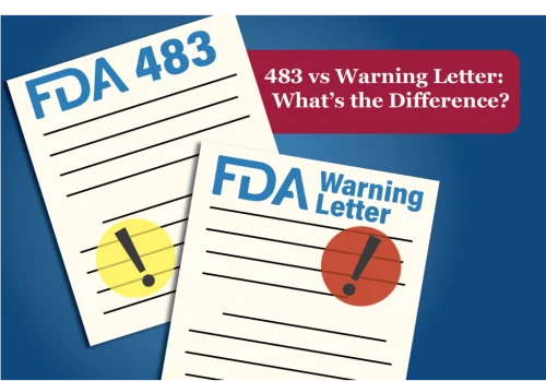 FDA483 观察项收到后如何制定整改计划?